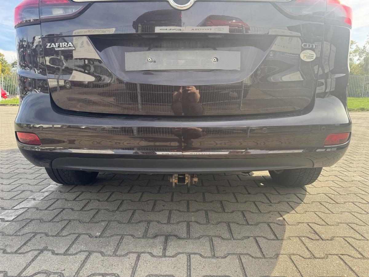 Opel Zafira C Tourer original Sto&szlig;stange Stossf&auml;nger hinten Z41C Mahagonibraun Bj.2015